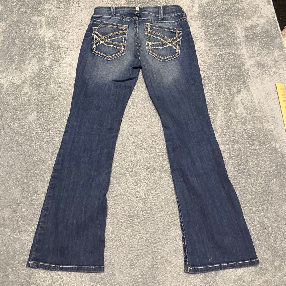 Artist Real Jeans Womens 30S (32x31) Bootcut Western Contrast Stitch